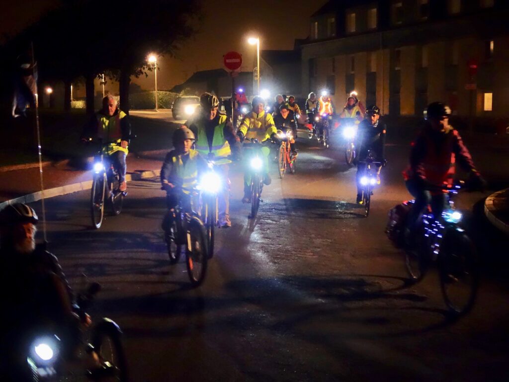 Véloparade Lumineuse - En route