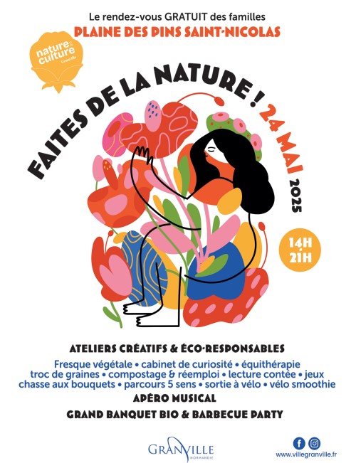Faites de la nature 2025 - Balade tranquille à vélo - Affiche