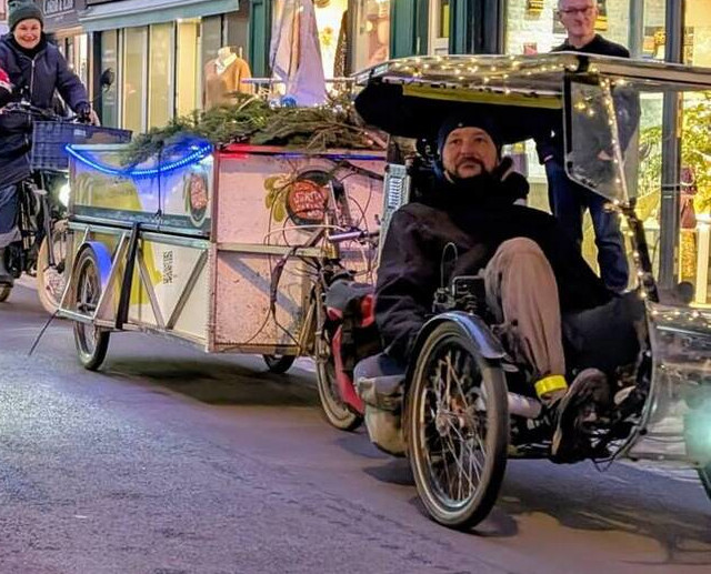Véloparade Noël 2025 - Vélorizontal La Ferme St-Ursin