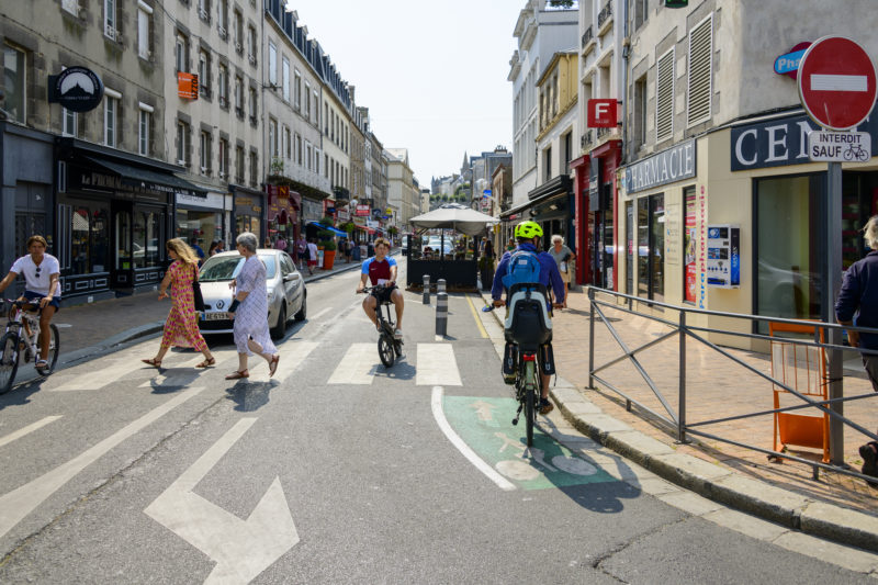 Voies à double sens